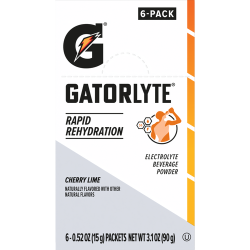 Gatorade Cherry Lime Gatorlyte Electrolyte Beverage Powder - 3.12 Fluid Ounce