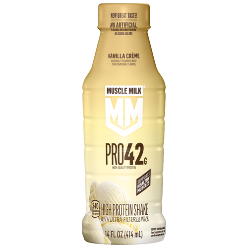 Muscle Milk Pro High Protein Shake With Ultra-Filtered Vanilla Creme - 14 Fluid Ounce
