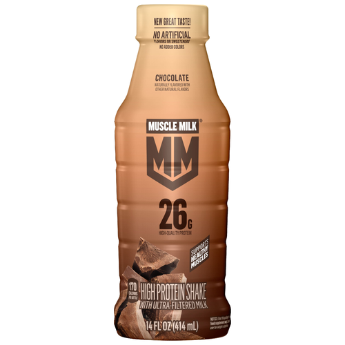 Muscle Milk High Protein Shake With Ultra-Filtered Chocolate - 14 Fluid Ounce