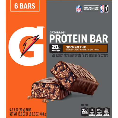 Gatorade Protein Bar Chocolate Chip - 16.9 Ounce