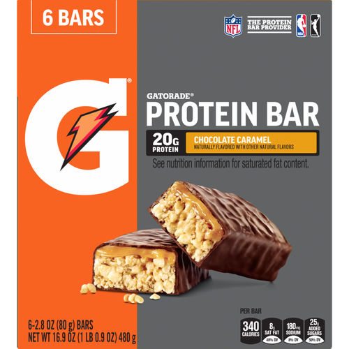 Gatorade Protein Bar Chocolate Caramel - 16.9 Ounce