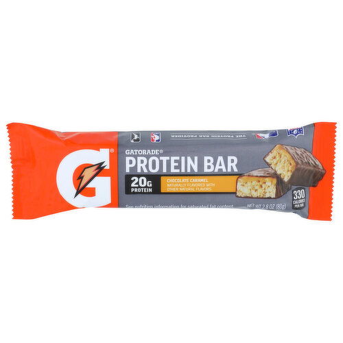 Gatorade Chocolate Caramel Protein Bar - 2.8 Ounce