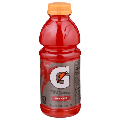 Gatorade Fruit Punch Thirst Quencher - 20 Fluid Ounce