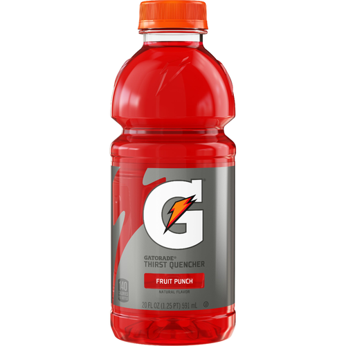 Gatorade Thirst Quencher Fruit Punch Natural Flavor - 20 Fluid Ounce Image 1 of 3