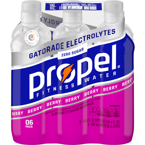 Propel Zero Sugar Electrolyte Water Beverage Berry - 101.4 Fluid Ounce