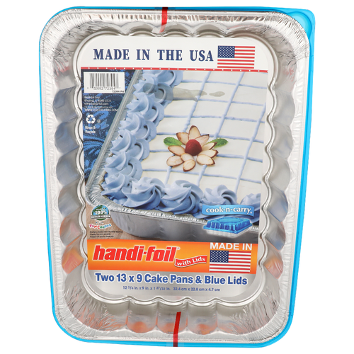 Handi-Foil With Lids - 2 Count