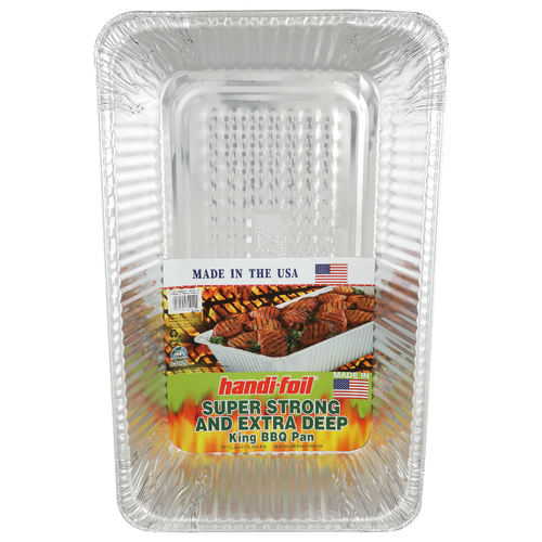 Handi-Foil Super Strong And Extra Deep King BBQ Pan - 1 Each