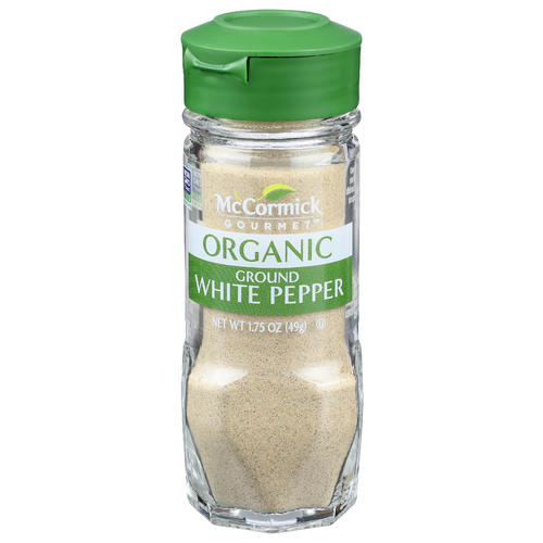 Mccormick Gourmet Organic Ground White Pepper - 1.75 Ounce