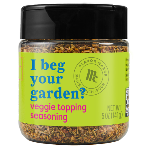 McCormick Flavor Maker Veggie Topping Seasoning - 0.31 Pound Image 1 of 2