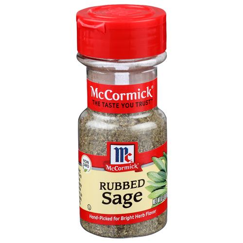 Mccormick Rubbed Sage - 0.5 Ounce
