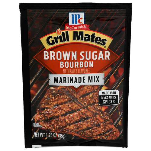 Mccormick Grill Mates Brown Sugar Bourbon Marinade Mix - 1.25 Ounce