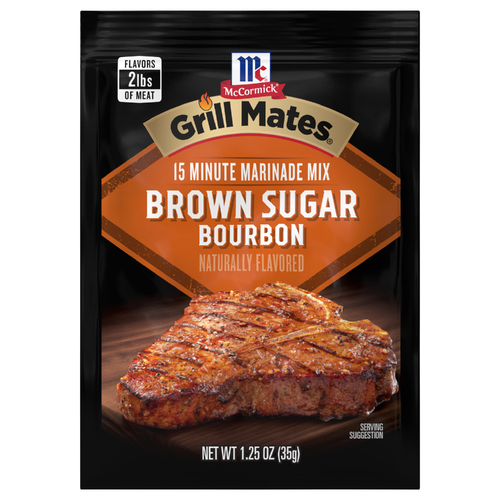 McCormick Grill Mates Brown Sugar Bourbon Marinade - 0.08 Pound