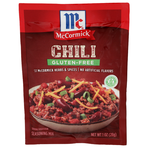 Mccormick Chili Gluten-Free Seasoning Mix - 1 Ounce