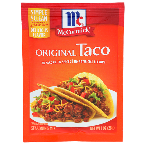 Mccormick Original Taco Seasoning Mix - 1 Ounce
