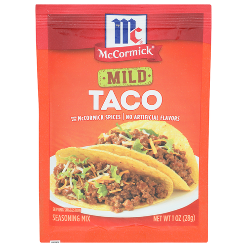 Mccormick Taco Mild Seasoning Mix - 1 Ounce