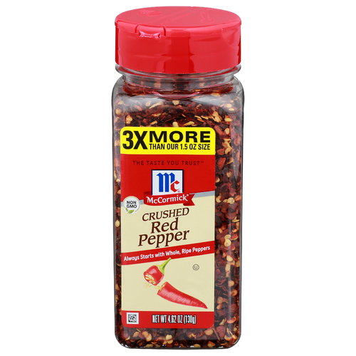Mccormick Crushed Red Pepper - 4.62 Ounce
