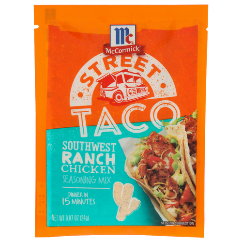 Mccormick Southwest Ranch Chicken Seasoning Mix - 0.87 Ounce