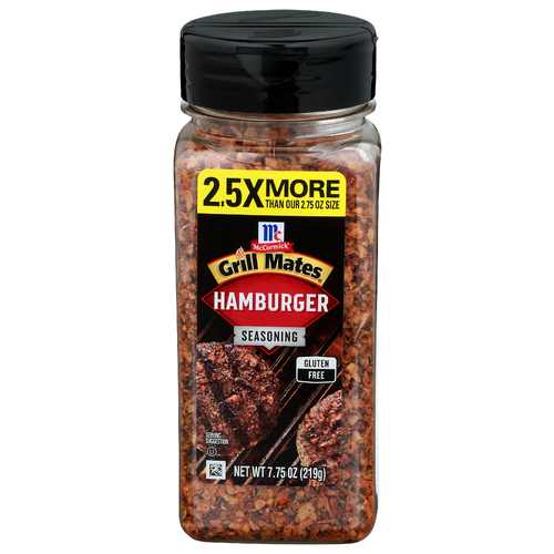 Mccormick Grill Mates Hamburger Seasoning - 7.75 Ounce