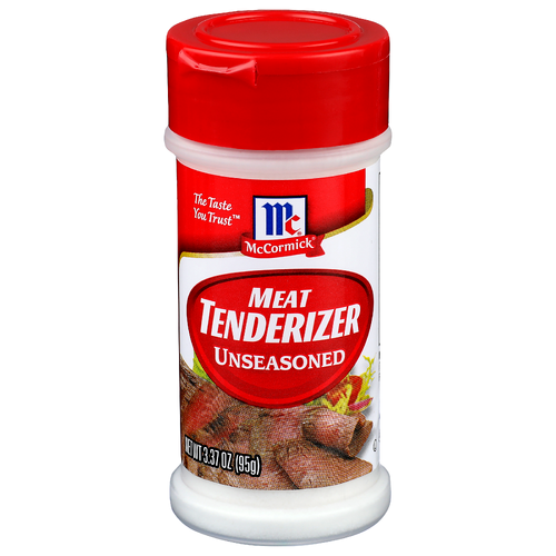 Mccormick Unseasoned Meat Tenderizer Seasoning - 3.37 Ounce