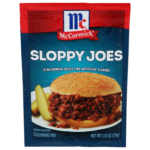 Mccormick Sloppy Joes Seasoning Mix - 1.31 Ounce