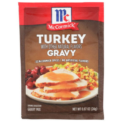 Mccormick Turkey Gravy Mix - 0.87 Ounce