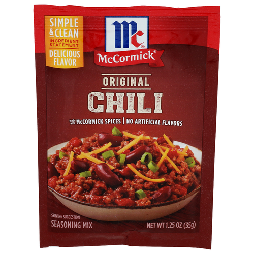 Mccormick Original Chili Seasoning Mix - 1.25 Ounce