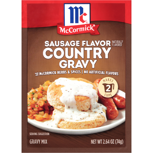 McCormick Sausage Flavor Country Gravy Seasoning Mix - 0.17 Pound