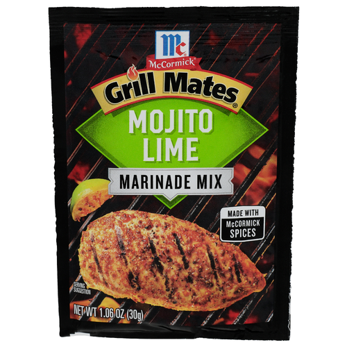 Mccormick Grill Mates Mojito Lime Marinade Mix - 1.06 Ounce