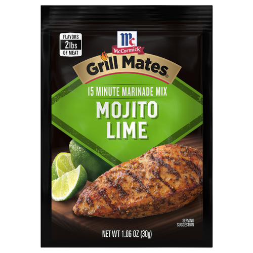 McCormick Grill Mates Mojito Lime Marinade Mix - 0.07 Pound