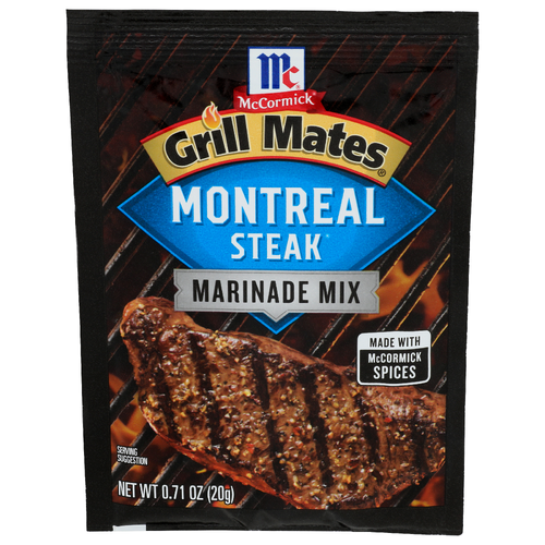Mccormick Grill Mates Montreal Steak Marinade Mix - 0.71 Ounce
