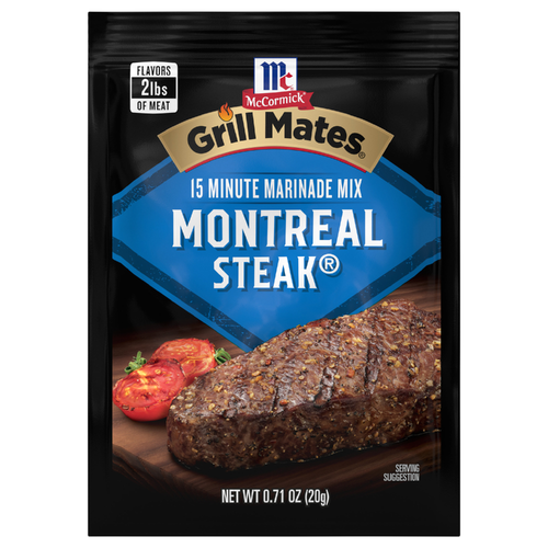 McCormick Grill Mates Montreal Steak Marinade Seasoning Mix - 0.04 Pound
