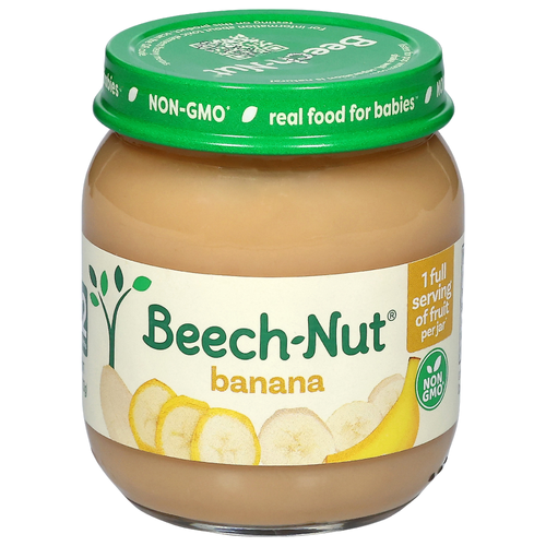 Beech-Nut Stage 2 Banana Baby Food - 4 Ounce Image 1 of 4