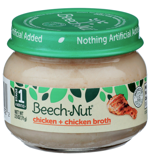 Beech-Nut Chicken + Chicken Broth - 2.5 Ounce