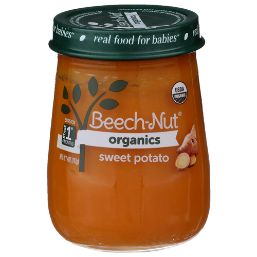 Beech-Nut Sweet Potato, Stage 1 (4 Months+) - 4 Ounce