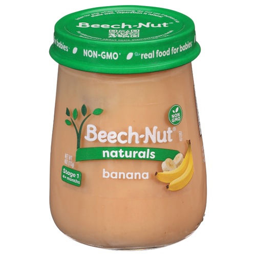 Beech-Nut Naturals Stage 1 Banana Baby Food - 4 Ounce Image 1 of 3