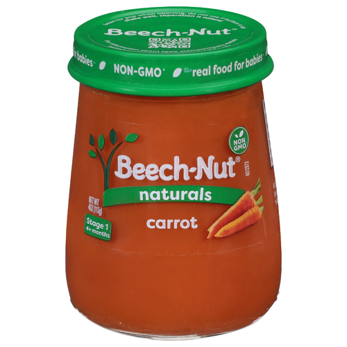 BEECH-NUT Naturals Carrots - 4 Ounce Image 1 of 4