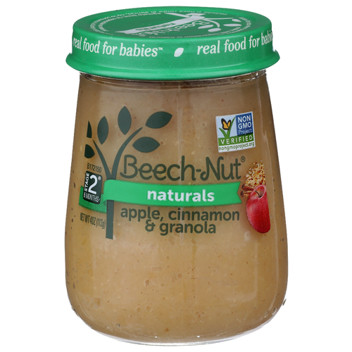 Beech-Nut Naturals Apple, Cinnamon & Granola - 4 Ounce