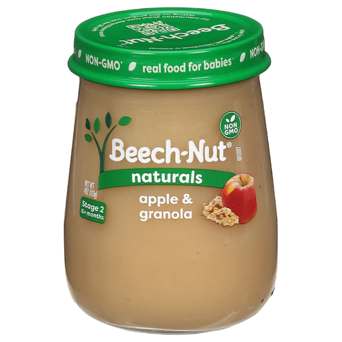 BEECH-NUT Naturals Apple, Cinnamon & Granola - 4 Ounce