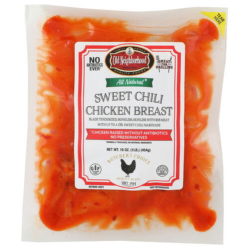 Old Neighborhood Foods Sweet Chili Chicken Breast - 16 Ounce