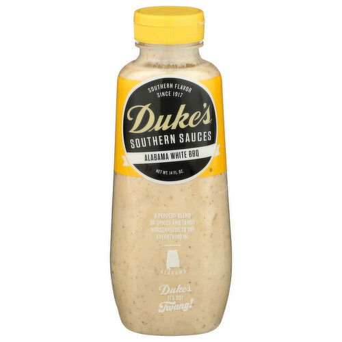 DUKE'S Alabama Style White BBQ Sauce - 14 Fluid Ounce