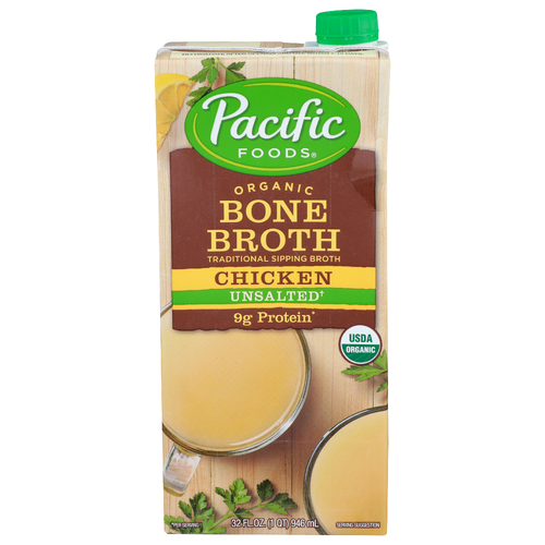 Pacific Foods Chicken Bone Broth - 32 Fluid Ounce