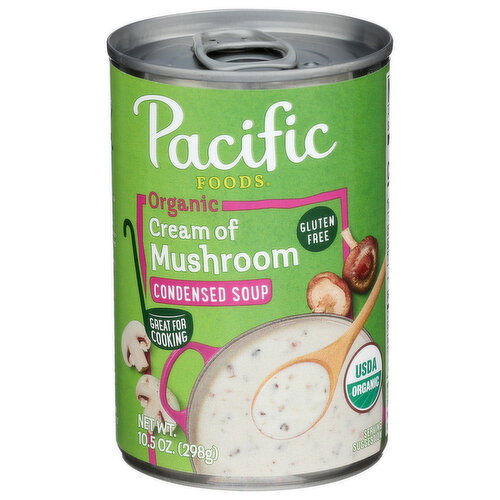 Pacific Foods Creaemy Mushroom Condensed Soup Organic Cream Of - 10.5 Ounce Image 1 of 4