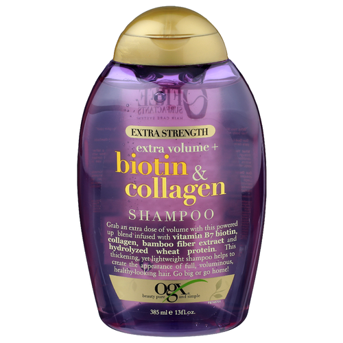 Ogx Extra Volume + biotin & Collagen Shampoo - 385 ml