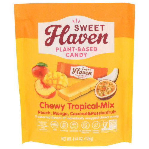 Sweet Haven Tropical-Mix Chewy Candy Pouch - 4.44 Ounce Image 1 of 4