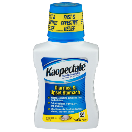Kaopectate Vanilla Flavor Diarrhea & Upset Stomach - 8 Fluid Ounce