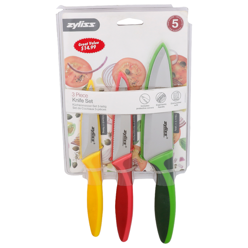 Zyliss Knife Set - 3 Count