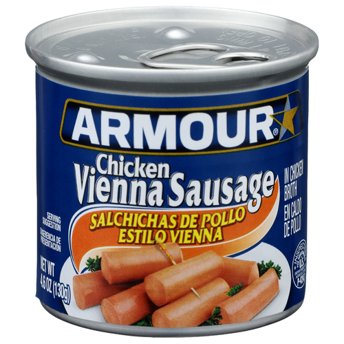 Armour Chicken In Broth Vienna Sausage - 4.6 Ounce