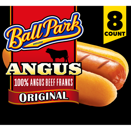 Ball Park Angus Beef Hot Dogs - 8 Count Image 1 of 4