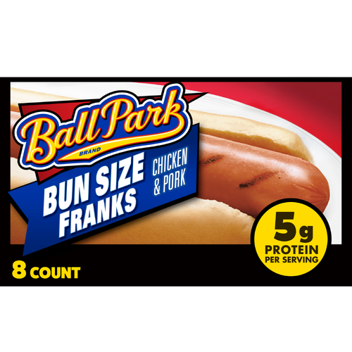 Ball Park Bun Length Hot Dogs, Classic - 1.875 Ounce - 8 Count Image 1 of 4
