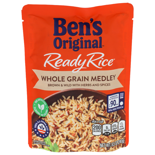 Ben's Original Whole Grain Medley Ready Rice - 8.5 Ounce